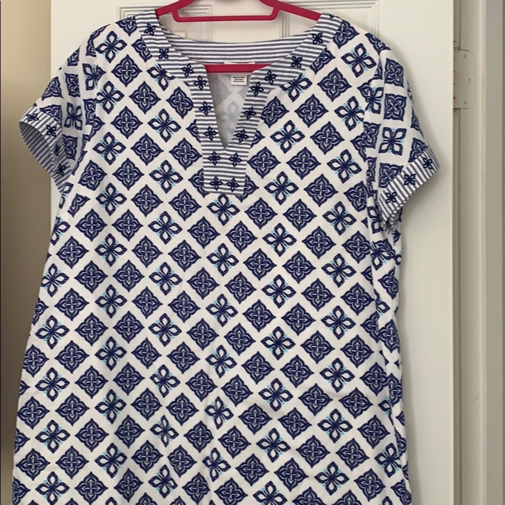 COPY - Vineyard vines linen dress